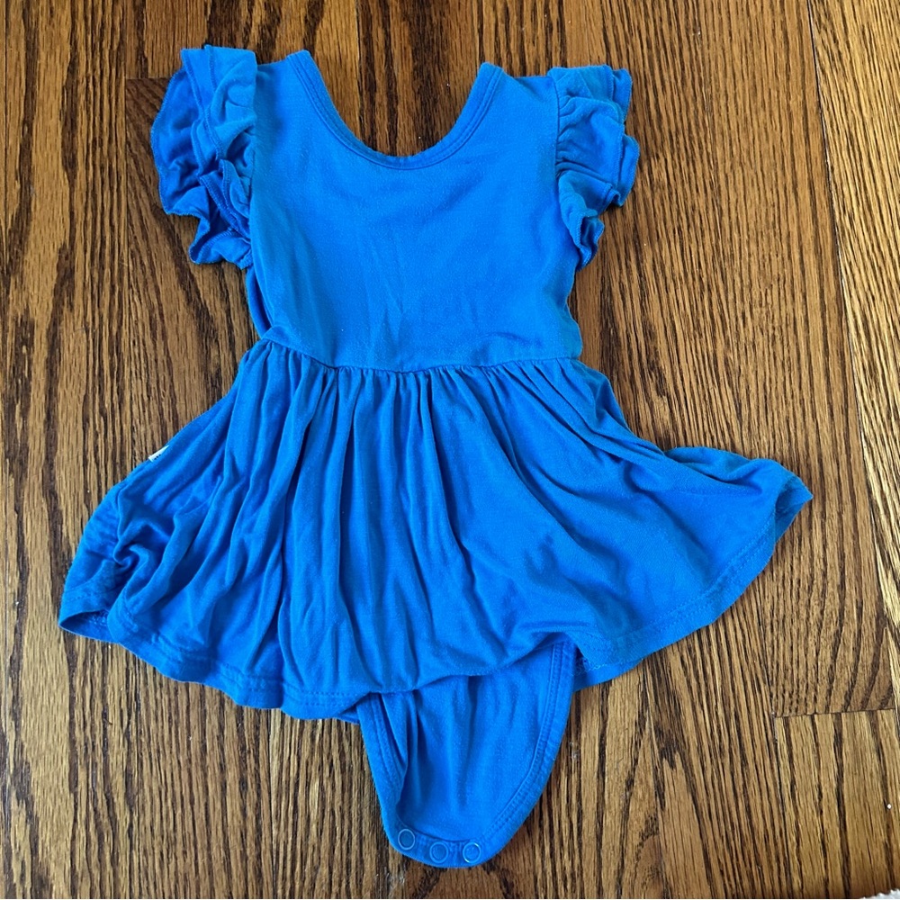 Little Sleepies Twirl dress bodysuit